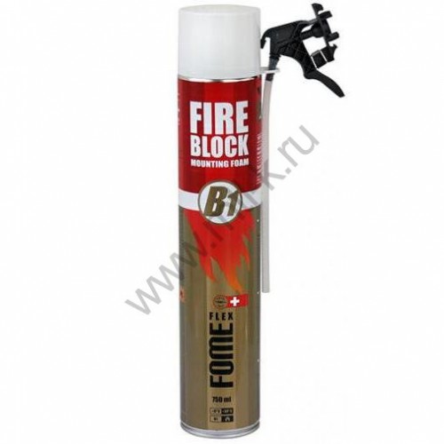 FOME FLEX FIRE BLOCK Mounting Foam с трубкой адаптером
