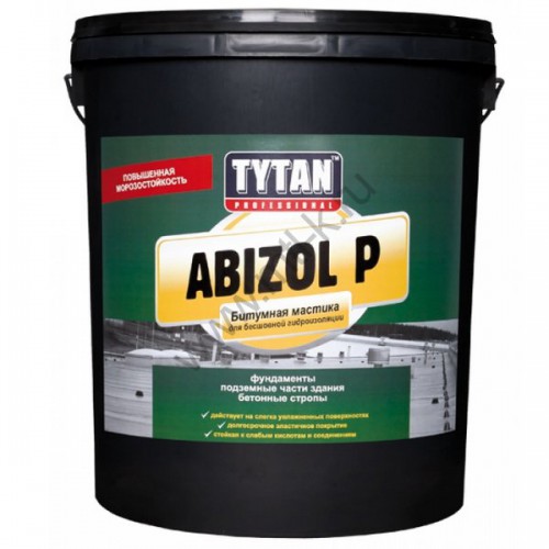 ABIZOL P битумная мастика для гидроизоляции