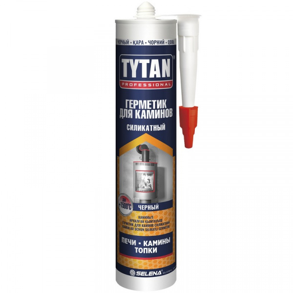 Tytan Professional Герметик Силикатный для Каминов