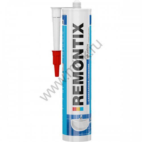 REMONTIX герметик силиконовый санитарный