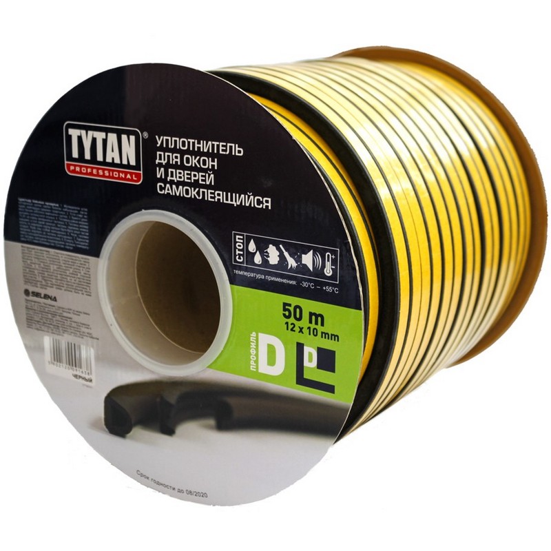 Tytan Professional уплотнитель D 12mm x 10mm 