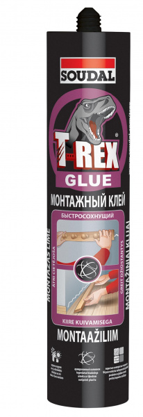 T-REX монтажный клей быстросохнущий