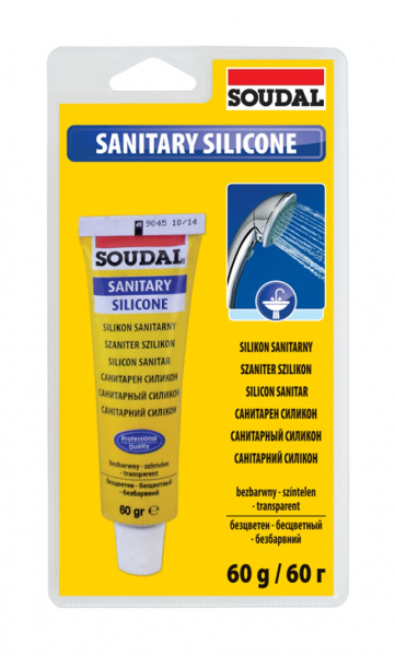 Soudal cанитарный силикон (тюбик)