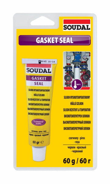 Soudal высокотемпературный силикон (тюбик)