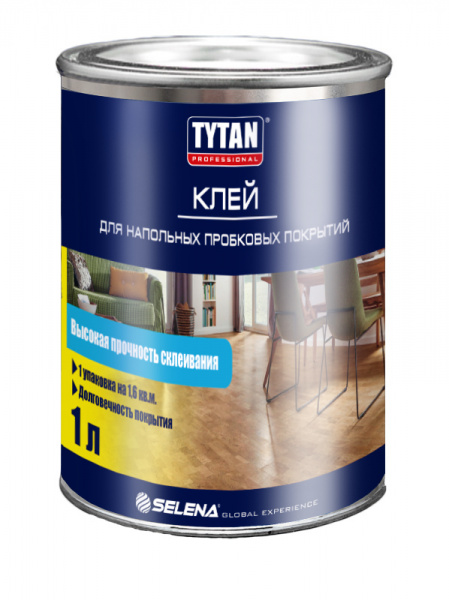 Клей для напольных пробковых покрытий Tytan Professional
