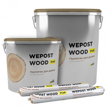 Герметик Wepost Wood Profi (7 кг)