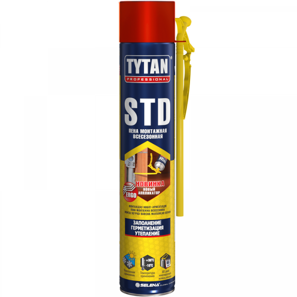 TYTAN Professional STD ЭРГО пена монтажная всесезонная