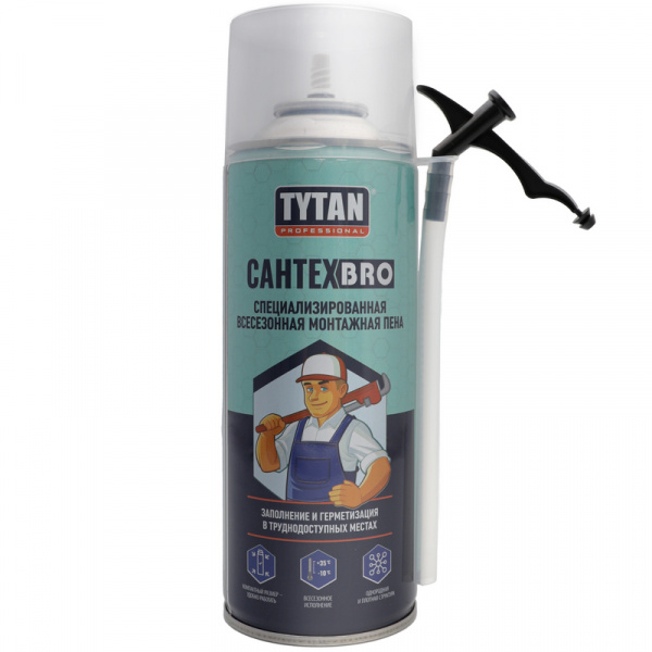 TYTAN Professional САНТЕХBRO пена монтажная  всесезонная 