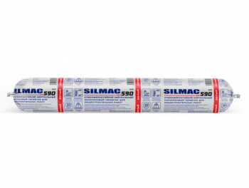 Нейтральный атмосферостойкий силиконовый герметик SILMAC 590